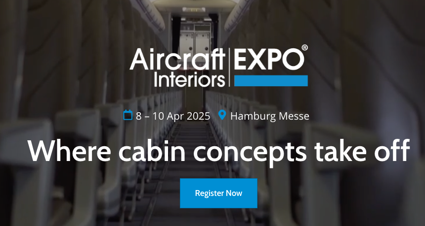 Aircraft Interiors Expo (AIX) 08/04/2025 en Hamburg